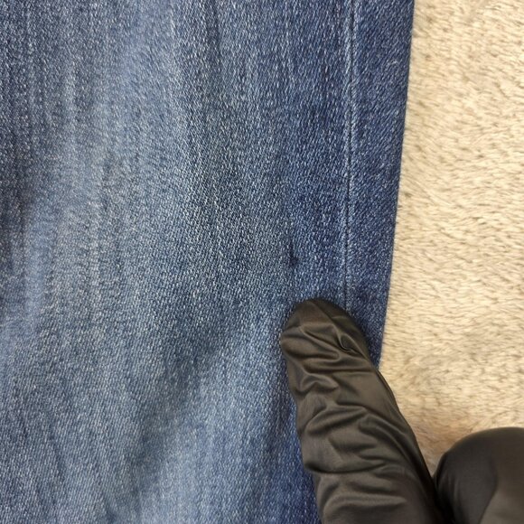 AG Adriano Goldschmied Jeans Womens 26R Blue Legging Super Skinny Distressed - Picture 3 of 14